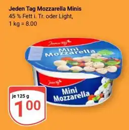 Globus Jeden Tag Mozzarella Minis Angebot