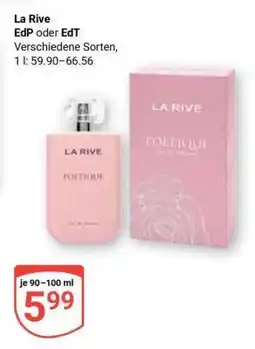 Globus La Rive EdP oder EdT Angebot