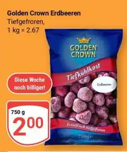 Globus Golden Crown Erdbeeren Angebot