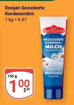 Globus Dovgan Gezuckerte Kondensmilch Angebot