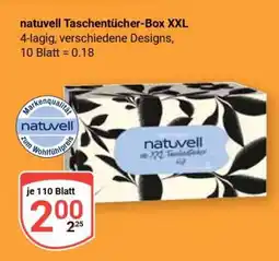 Globus natuvell Taschentücher-Box XXL Angebot