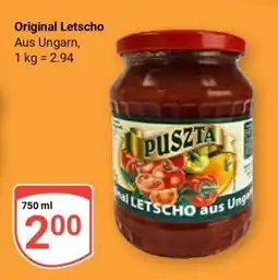 Globus Original Letscho Angebot