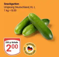 Globus Snackgurken Angebot