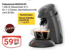 Globus Padautomat HD6553/59 Angebot