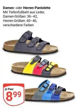 Globus Damen- oder Herren-Pantolette Angebot