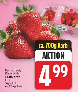 E-Center Erdbeeren Angebot