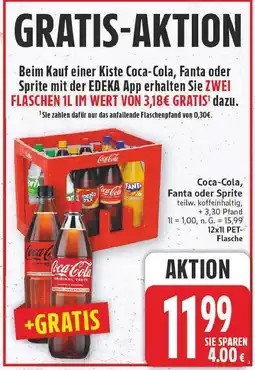 E-Center Coca-cola coca-cola, fanta oder sprite Angebot