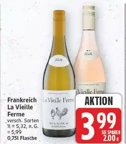 E-Center La vieille ferme weißwein Angebot