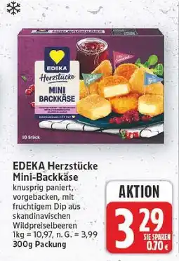 E-Center Edeka herzstücke mini-backkäse Angebot