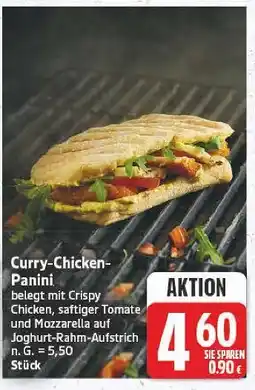 E-Center Curry-chicken-panini Angebot