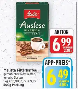E-Center Melitta auslese klassisch Angebot