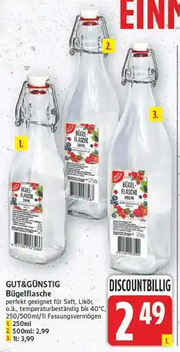 E-Center Gut&günstig bügelflasche Angebot