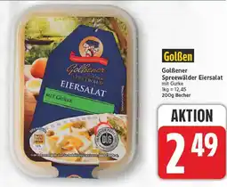 E-Center Golßener spreewälder eiersalat mit gurke Angebot