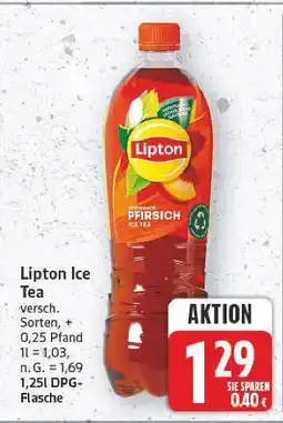 E-Center Lipton ice tea pfirsich Angebot