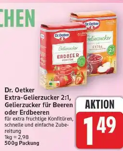 E-Center Dr. oetker extra-gelierzucker erdbeere Angebot