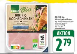 E-Center Edeka bio hinterkochschinken Angebot