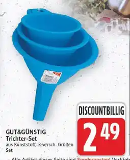 E-Center Gut&günstig trichter-set Angebot