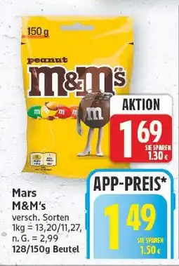 E-Center Mars m&m's peanut Angebot