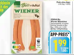 E-Center Edeka bio wiener würstchen Angebot