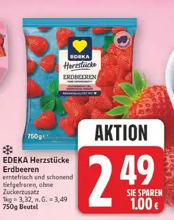 E-Center Edeka herzstücke erdbeeren Angebot