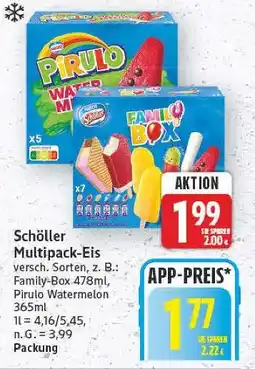 E-Center Schöller family-box Angebot