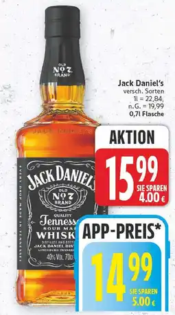 E-Center Jack daniel's tennessee whiskey Angebot