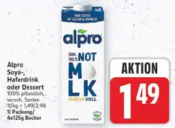 E-Center Alpro soya- oder haferdrink Angebot