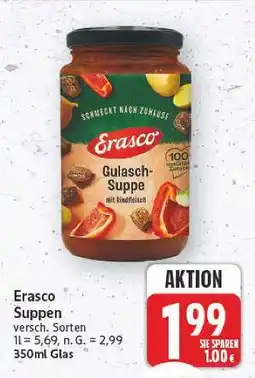 E-Center Erasco gulasch-suppe mit rindfleisch Angebot
