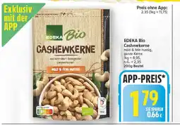 E-Center Edeka bio cashewkerne Angebot