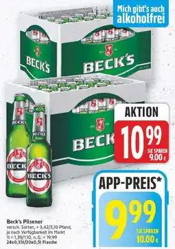 E-Center Beck's pilsener Angebot