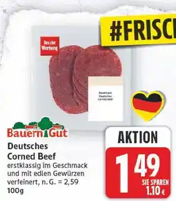 E-Center Bauern gut deutsches corned beef Angebot