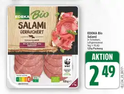 E-Center Edeka bio salami geräuchert Angebot