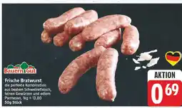 E-Center Bauern gut frische bratwurst Angebot