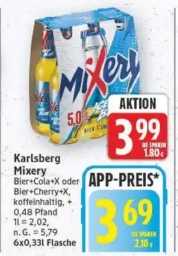 E-Center Karlsberg mixery bier+cola+x Angebot