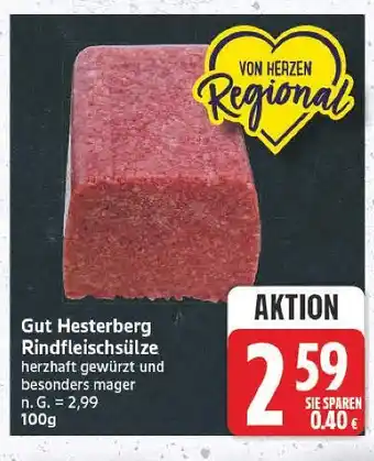 E-Center Gut hesterberg rindfleischsülze Angebot
