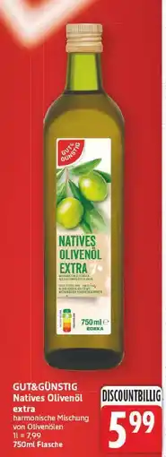 E-Center Gut&günstig natives olivenöl extra Angebot