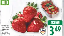 E-Center Edeka bio erdbeeren Angebot