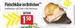 E-Center Fleischkäse im brötchen Angebot