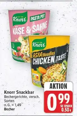E-Center Knorr pasta pot käse & sahne Angebot