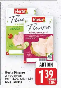 E-Center Herta finesse schinken Angebot