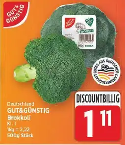 E-Center Gut&günstig brokkoli Angebot
