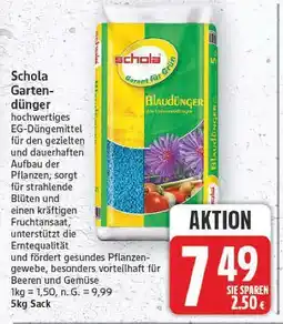 E-Center Schola gartendünger blaudünger Angebot