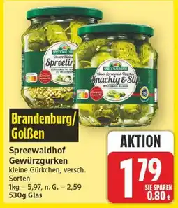 E-Center Spreewaldhof gewürzgurken spreelin Angebot