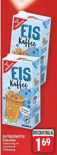 E-Center Gut&günstig eiskaffee Angebot