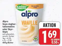 E-Center Alpro soya-joghurtalternative vanille Angebot