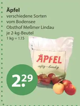 V Markt Äpfel Angebot