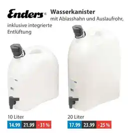 V Markt Enders wasserkanister 10 liter Angebot