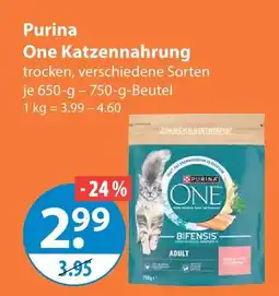 V Markt Purina one katzennahrung Angebot