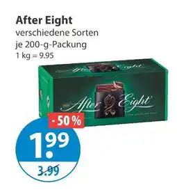 V Markt After eight Angebot