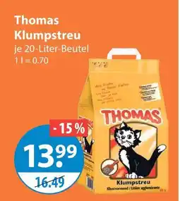 V Markt Thomas klumpstreu Angebot